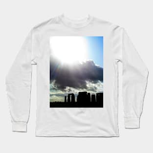 Great Britain. Stonehenge Sun. 2009 Long Sleeve T-Shirt